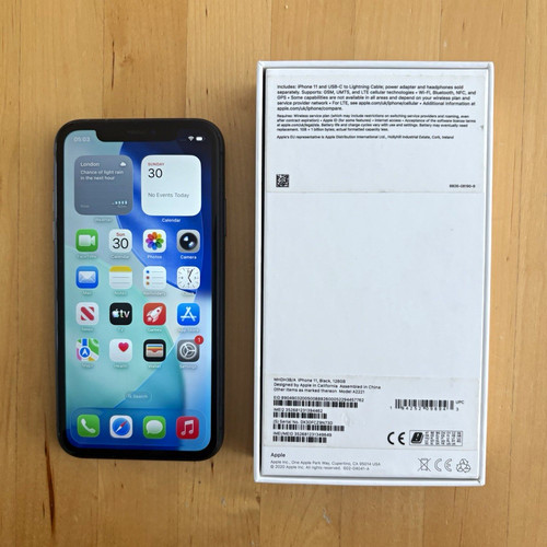 Apple iphone 128gb black - iphone,
