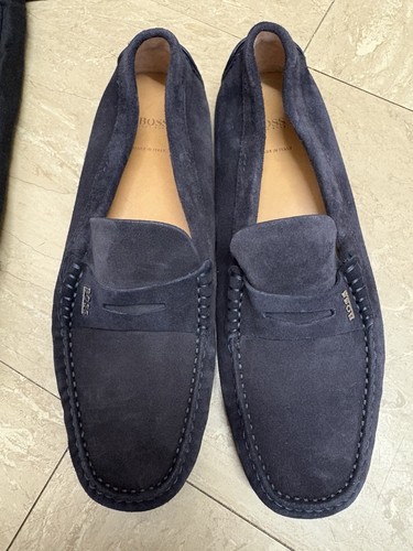 Hugo boss men 8 suede - uk,