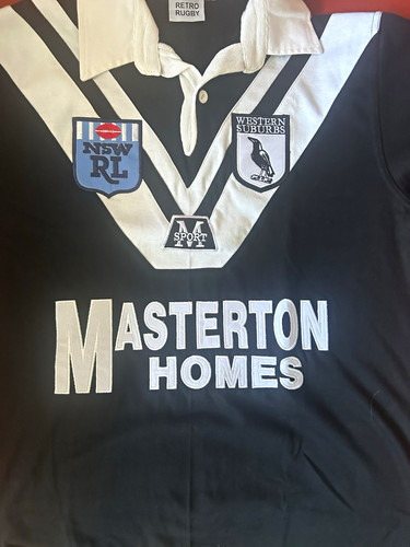 Retro rugby western suburbs - retro,