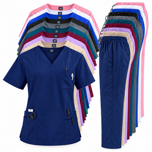 Women medical scrub set - scrub,