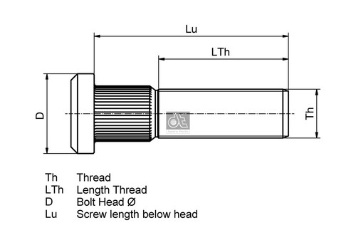 Wheel bolt front rear - wheel,