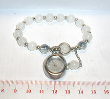 "ACCESORIZE" LADIES DANGLY STYLE ELASTICATED BRACELET WATCH