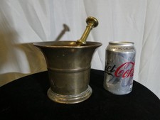 Antique 19thC Bronze MORTAR &