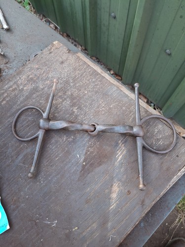 Old vintage horse bit - bit, barn