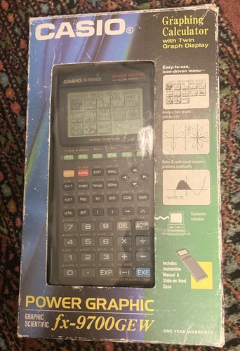Casio 9700ge power graphic - fx-9700ge,