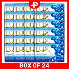 LUX Aqua Sparkle Soap Bar Invigorated Fragrant Skin Musk & Mint 80g Box of 24