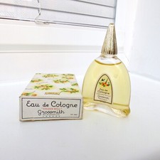 Vintage J GROSSMITH GOLDEN STILL EDC Perfume Full in original Box