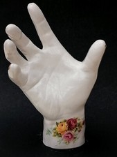 Ceramic Hand Ornament Floral