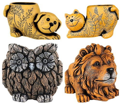 Cute animal shaped cement - animal,