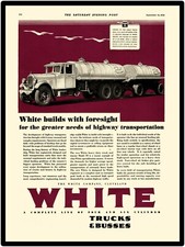 1929 New Metal Sign: White