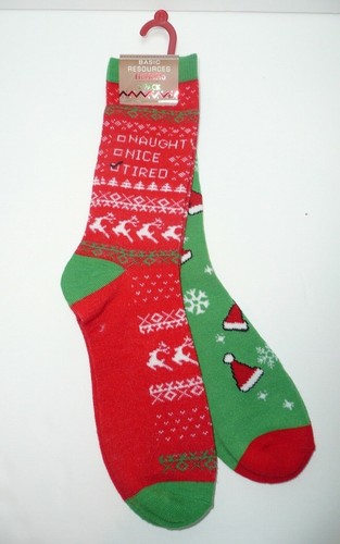 Santa list tired - tired, socks