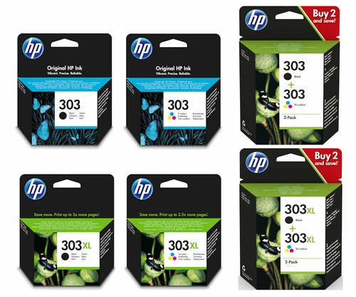 Original 303 303xl black - hp,