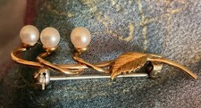 Vintage Signed KREMENTZ Gold