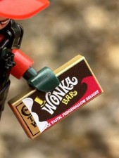 LEGO Willy Wonka Chocolate Factory 21360  Chocolate bar Golden Ticket  