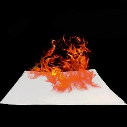 15x flash paper - magic, fire