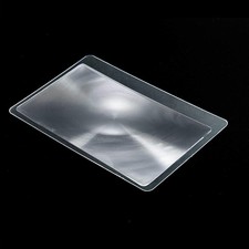 Fresnel magnifier lens reading