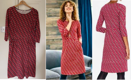 Boden penny dress ponsietta - dress. ,