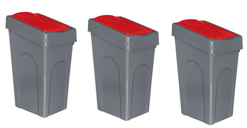 50l plastic recycling bin - 50l,