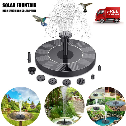 Mini solar water fountain pump - solar,