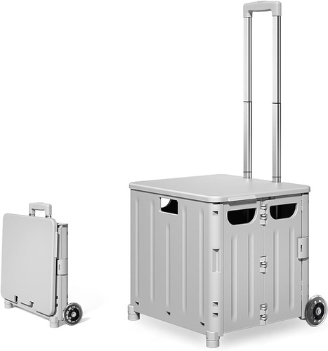 Grey 45l foldable utility - 45l,