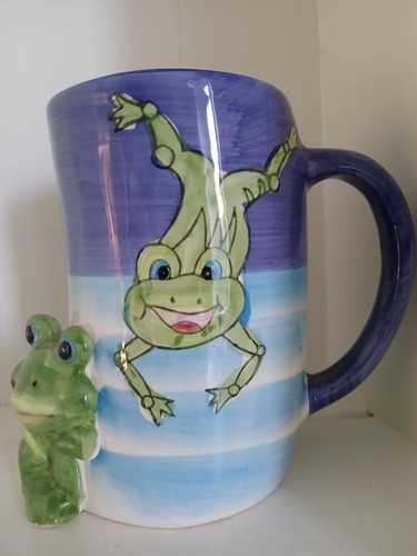 Ceramic bendy mug - ceramic, applied