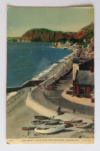 Devon sidmouth boat - devon, cove