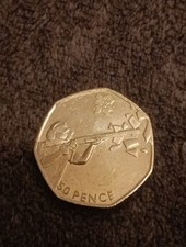 Clay Pigeon Shooting 2012 Olympic 50p Coin Fifty Pence Special Collectible