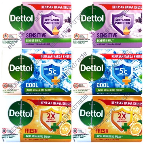 6x100g dettol sensitive - dettol,