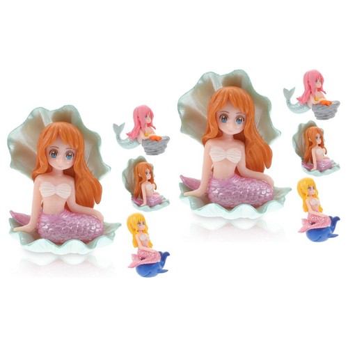 Pcs mermaid ornament fish - pcs,