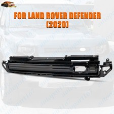 For Land Rover Defender 90 110 L663 2020+ Gloss Black Led Light Front Grille