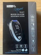 GlucoRx Nexus Blood Glucose Monitor - TD-4277