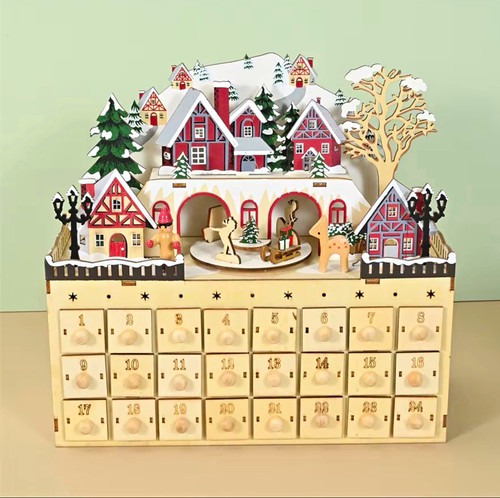 Christmas village wooden - christmas,