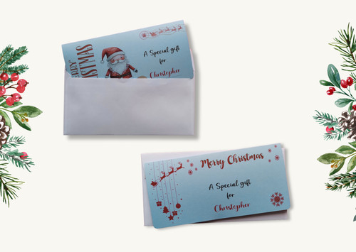 Personalised christmas scratch - christmas,