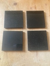 Granite coasters black with - coasters,black,