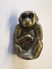 Mid-Century Brass Monkey Match