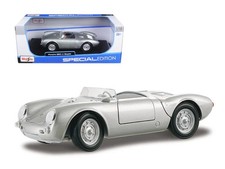 Porsche 550A Spyder Silver