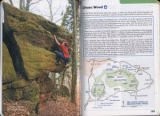 The sandstone outcrops - the, of