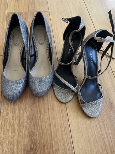 Women heels silver sparkly - heels,