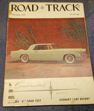 Road & Track Magazine ~