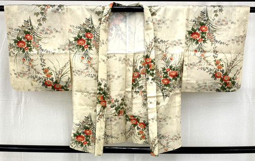 Japanese vintage kimono haori - japanese,