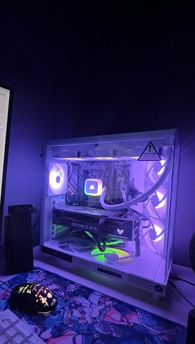Gaming tower white - tower,