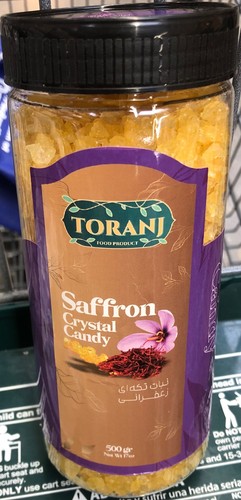 Toranj saffron crystal rock - crystal,