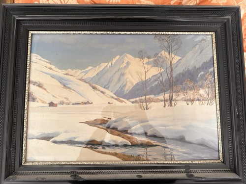 Original watercolour carl - by,