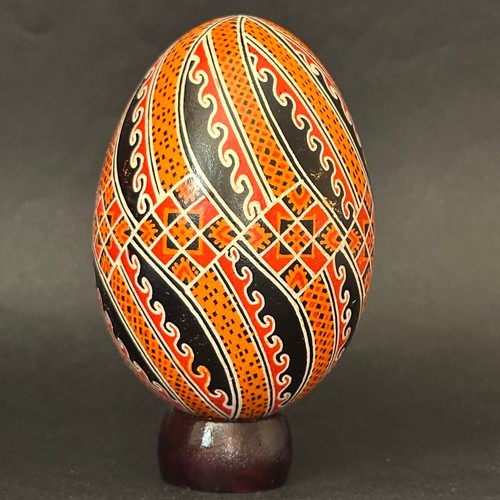 Real ukrainian pysanky goose - ukrainian,