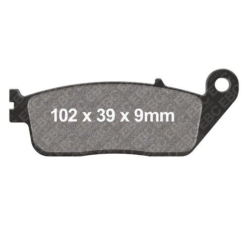 Ebc brake pads sintered epfa - brake,