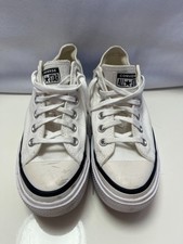 CONVERSE White Canvas Lace Up