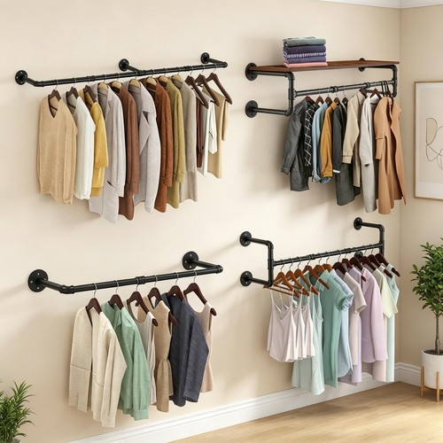 Wall mounted garment - mounted,