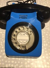 Retro Telephone Blue