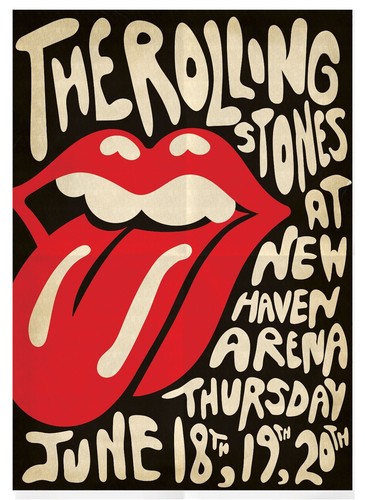 Rolling stones new haven - "rolling,