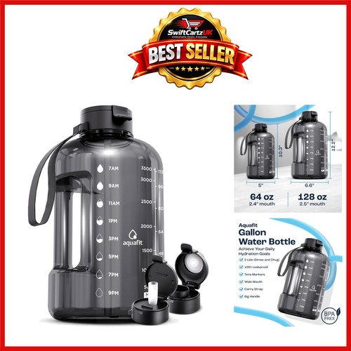 One gallon grey - water, bottle